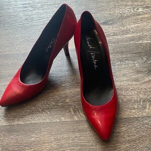 Daniel / Barbara  Vibrant Red Stiletto Heels
